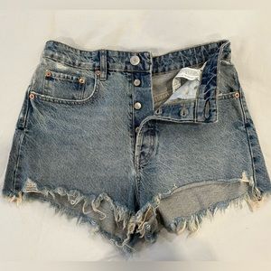 ZARA jean shorts
